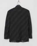 COMME des GARÇONS Homme Plus bias stripe jacket