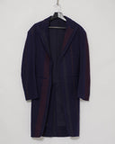 Yohji Yamamoto striped out coat