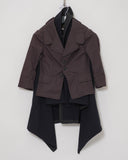 COMME des GARÇONS blanket illusion jacket