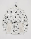 Yohji Yamamoto leather insignia jacket
