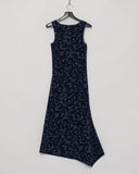 COMME des GARÇONS flocked floral dress