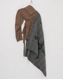 Yohji Yamamoto blanket wrap jacket