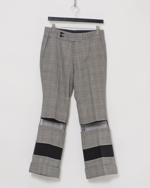 COMME des GARÇONS check pants