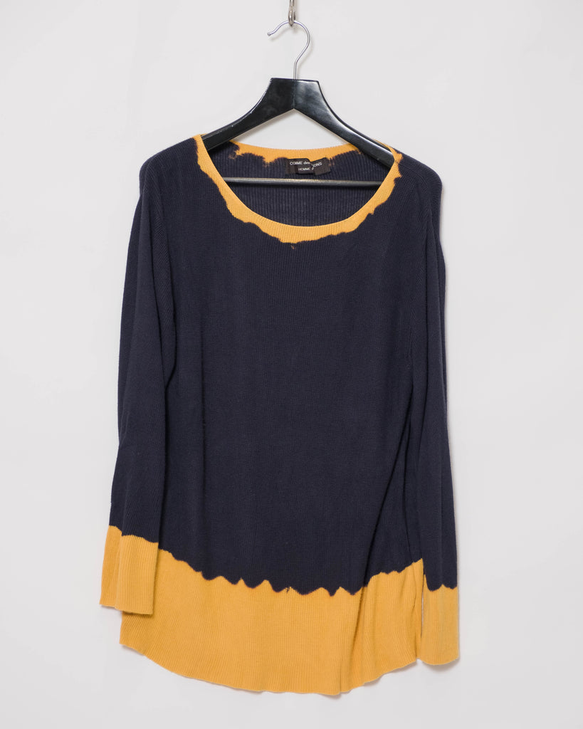 COMME des GARÇONS Homme Plus dip dye knit