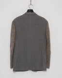 Yohji Yamamoto Pour Homme knitted sleeve jacket