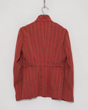 COMME des GARÇONS HOMME PLUS red striped jacket