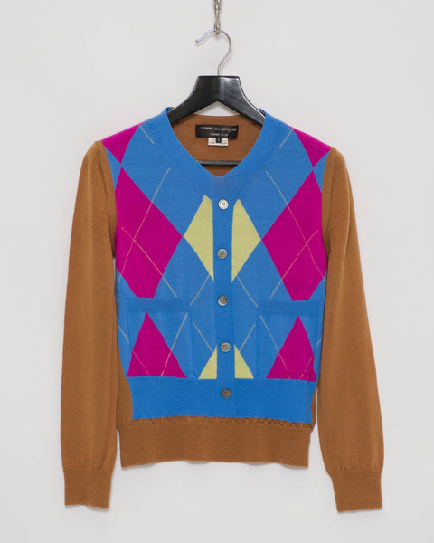 COMME des GARÇONS Homme Plus trompe l'oeil knit