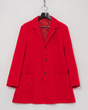 Yohji Yamamoto Pour Homme reversible floral embroidered coat