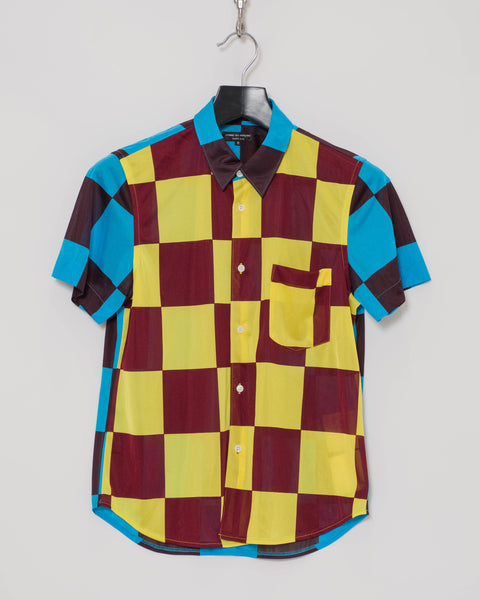 COMME des GARÇONS Homme Plus checkerboard shirt