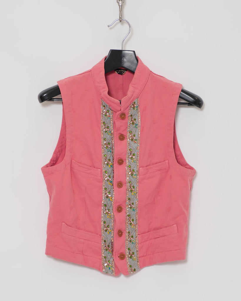 COMME des GARÇONS Homme Plus bejewelled vest