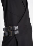 JUNYA WATANABE COMME des GARÇONS leather belt dress