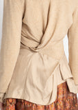 JUNYA WATANABE COMME des GARÇONS twist cardigan shirt combo