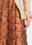 Yohji Yamamoto quilted paisley skirt
