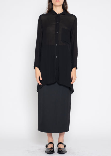 Yohji Yamamoto long back pockets shirt