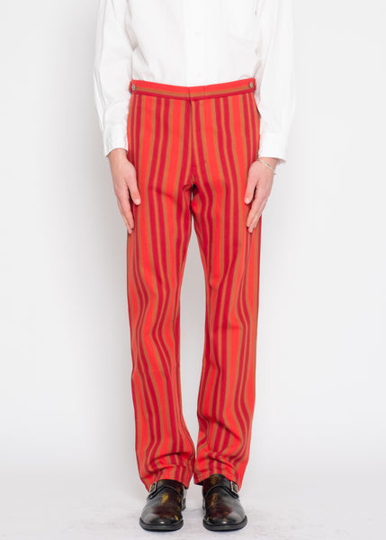COMME des GARÇONS HOMME PLUS multi striped trouser