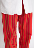 COMME des GARÇONS HOMME PLUS multi striped trouser