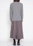 Yohji Yamamoto Y's pinstriped turtleneck