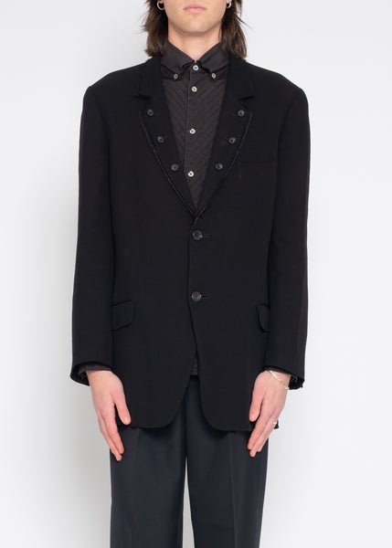 Yohji Yamamoto Pour Homme regal lapel jacket