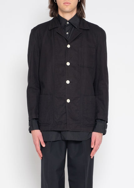 COMME des GARÇONS HOMME white label mail man jacket