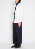Yohji Yamamoto Y's detachable placket and collar shirt