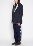 Yohji Yamamoto reversible cupro wool jacket
