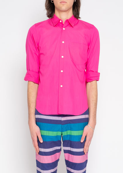 COMME des GARÇONS HOMME PLUS pink shirt