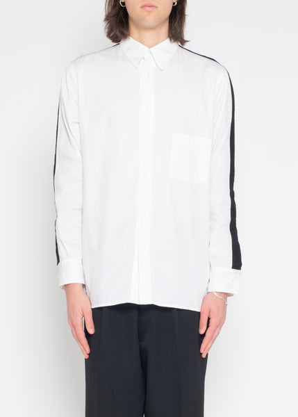 Yohji Yamamoto linen stripe shirt