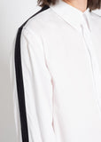 Yohji Yamamoto linen stripe shirt