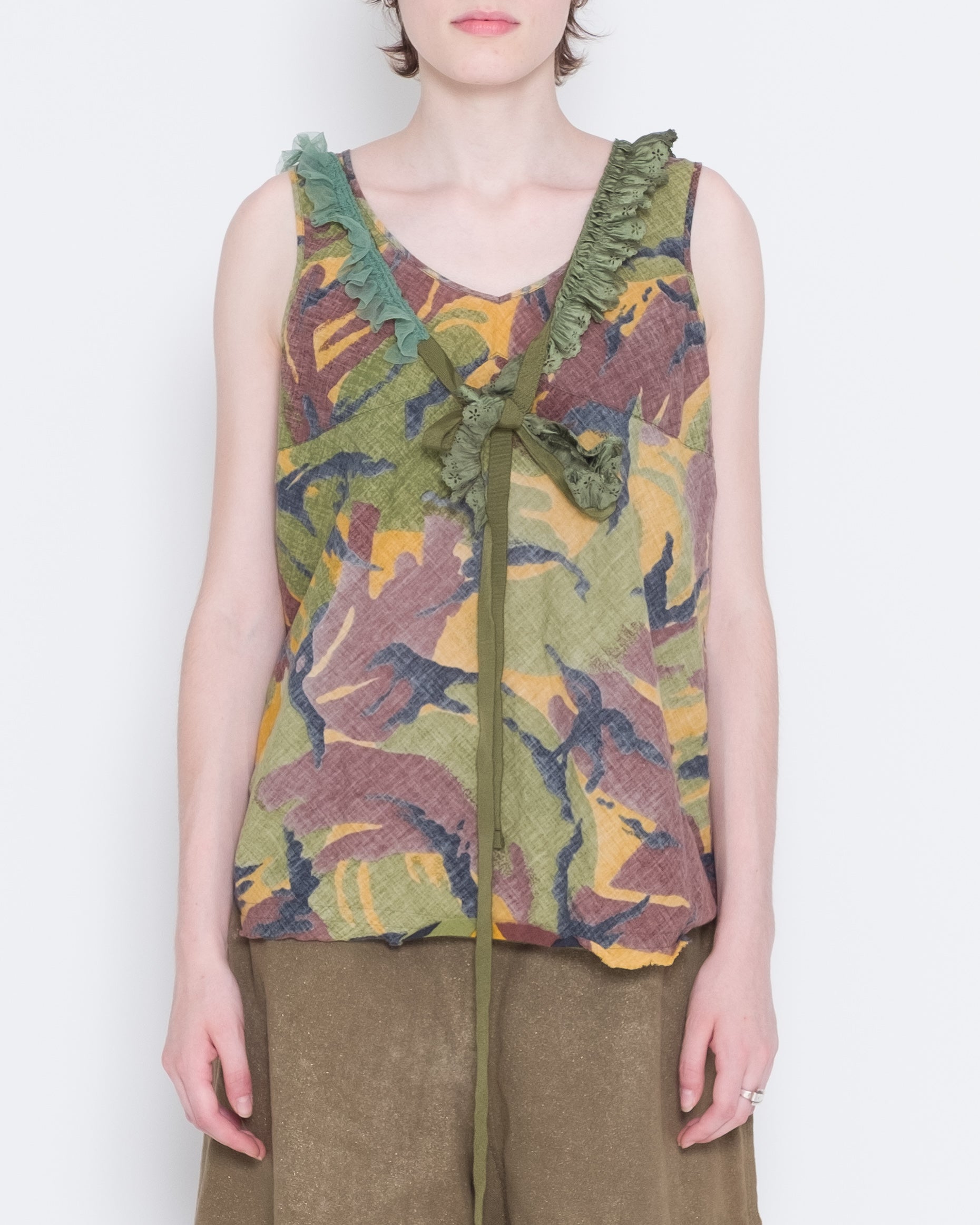 トップス JUNYA WATANABE 02SS Breached Border Top JUNYA WATANABE 02SS Breached Border Top