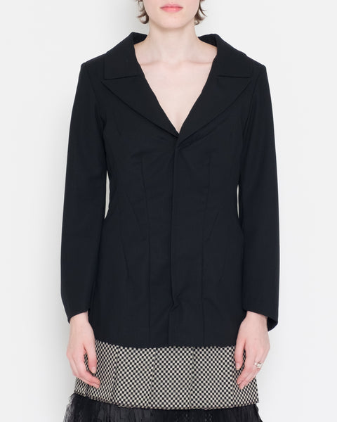 Yohji Yamamoto dart detail jacket