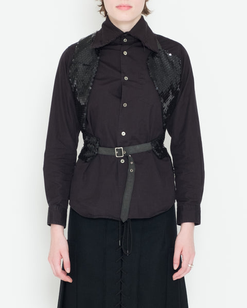 COMME des GARÇONS sequin harness