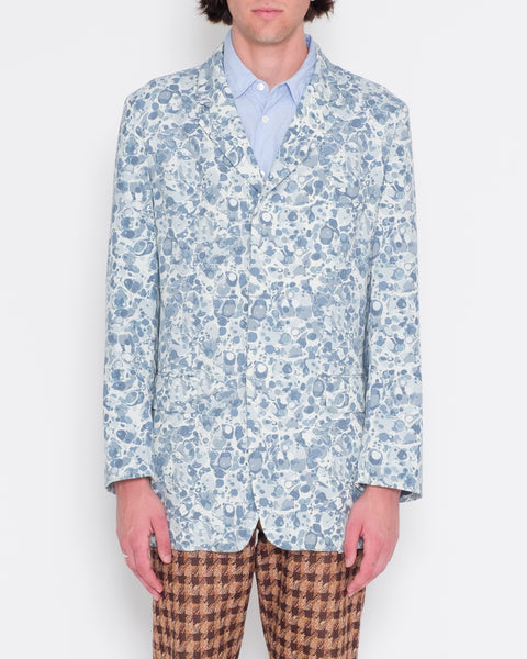 COMME des GARÇONS SHIRT marbled bubble jacket