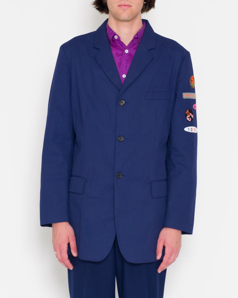 COMME des GARÇONS SHIRT patch jacket