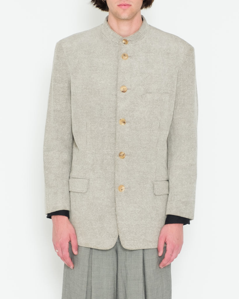 Issey Miyake Men Corduroy School Jacket