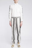 COMME des GARÇONS <br> Embossed Striped Suit