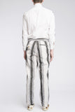 COMME des GARÇONS <br> Embossed Striped Suit