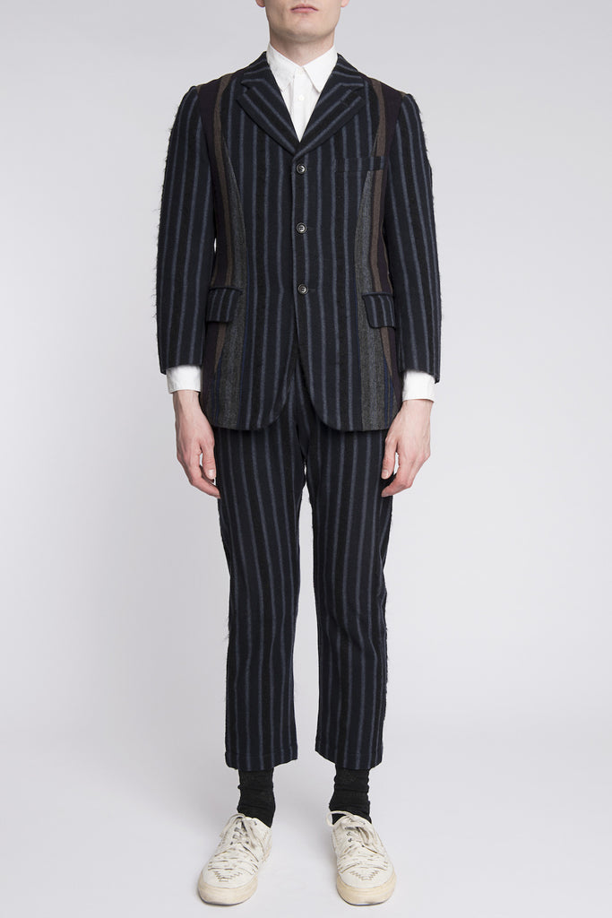 COMME des GARÇONS <br> Striped Mohair Suit