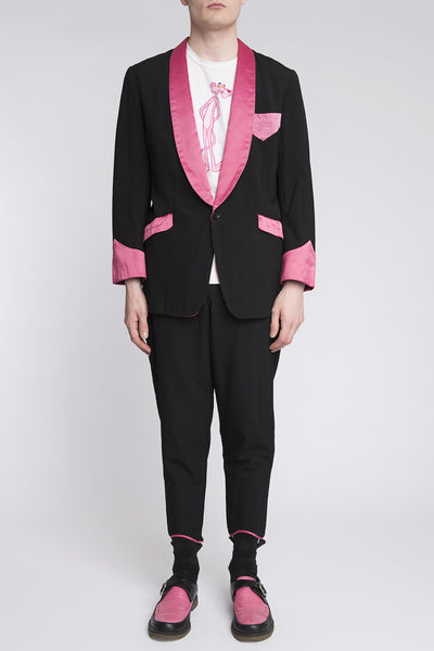 COMME des GARÇONS <br> Satin Trim Tuxedo