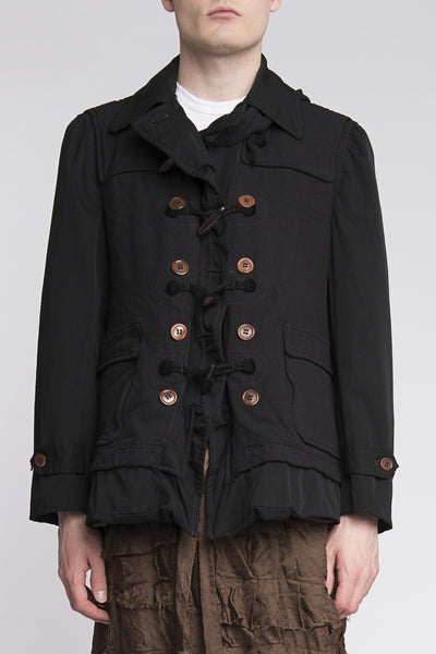 COMME des GARÇONS <br> Gabardine Duffle Coat