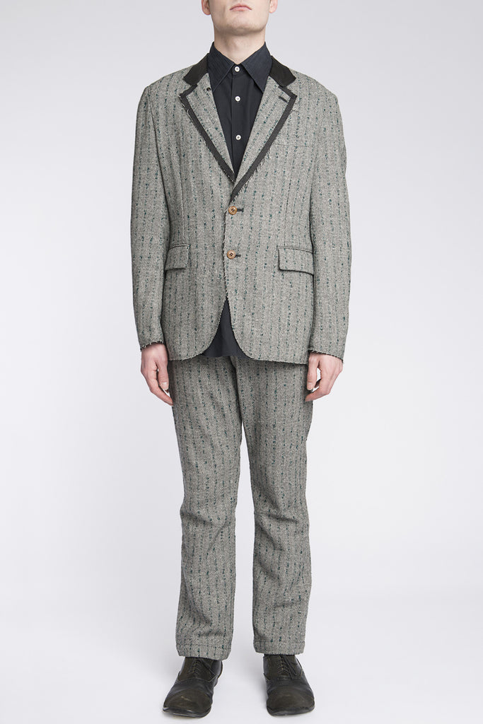 COMME des GARÇONS <br> Deconstructed Herringbone Suit