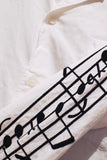 COMME des GARÇONS <br> Musical Note Shirt