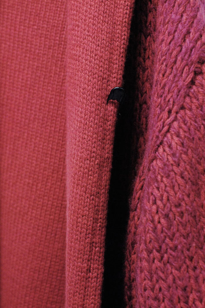 Yohji Yamamoto <br> Reversible Double Layer Knit Coat