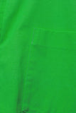 COMME des GARÇONS <br> Neon Green Zip Up Shirt