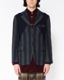 COMME des GARÇONS HOMME PLUS race panelled jacket