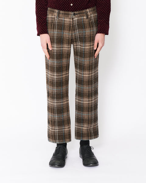 Yohji Yamamoto Pour Homme lumberjack mafia pants