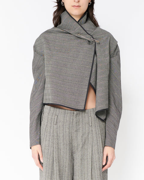 COMME des GARÇONS wrap jacket