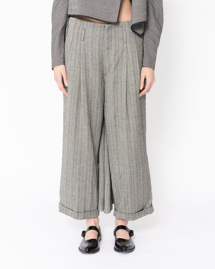 COMME des GARÇONS skirt flap trousers