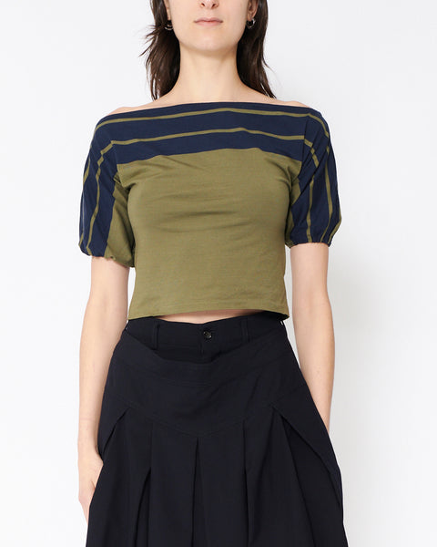 Yohji Yamamoto off-shoulder top