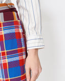 JUNYA WATANABE COMME des GARÇONS peter pan collar shirt