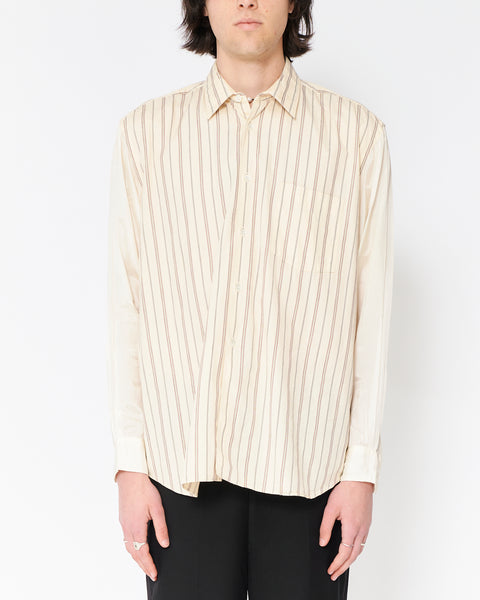 COMME des GARÇONS SHIRT summer stripe shirt